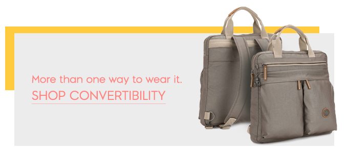 More than one way to wear it. Shop Convertibility