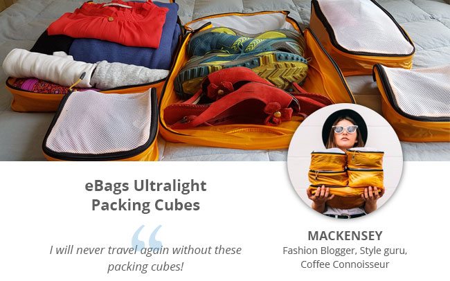 eBags Ultralight Packing Cubes