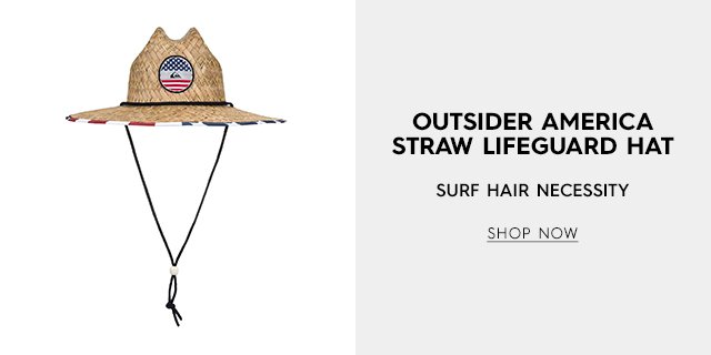 Product 1 - Outsider America - Straw Lifeguard Hat