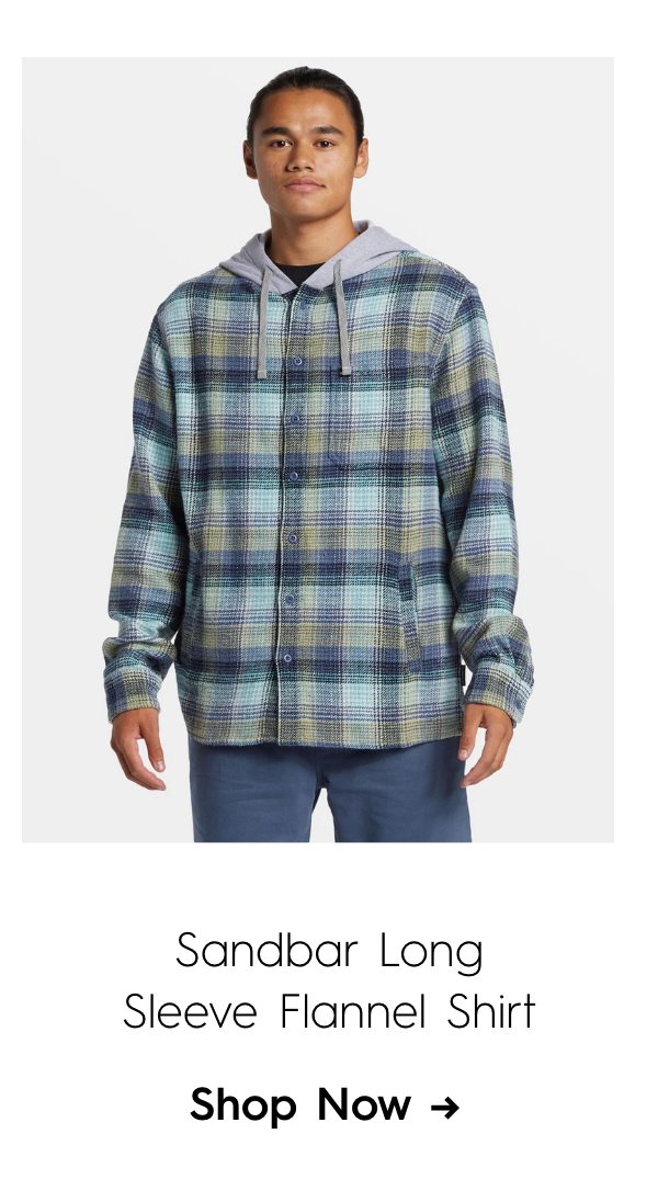 Sandbar Long Sleeve Flannel Shirt