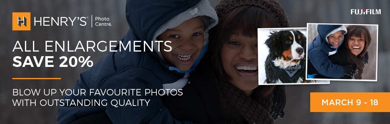 ALL ENLARGEMENTS - SAVE 20%