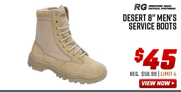 Response Gear Desert 8'' Men's Service Boots