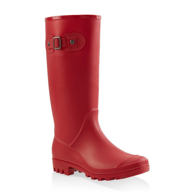 Tall Rubber Rain Boots