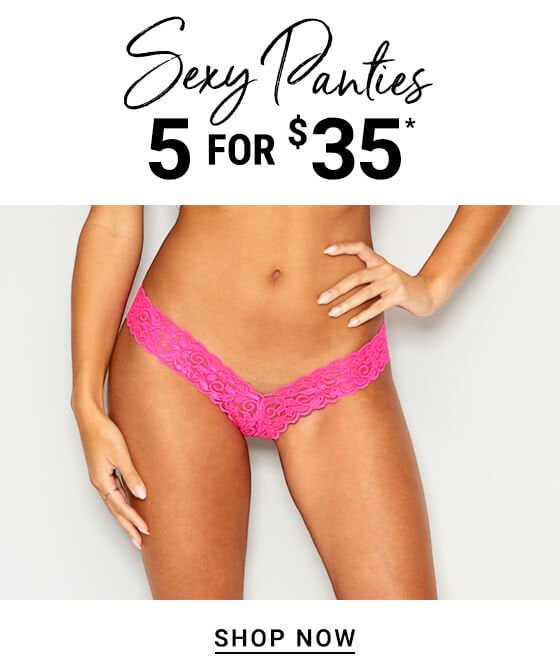 Sexy Panties 5 for $35