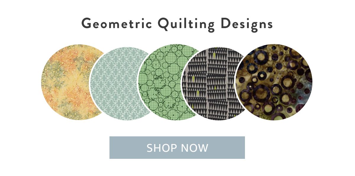 Geometric Quilting Designs | SHOP NOW