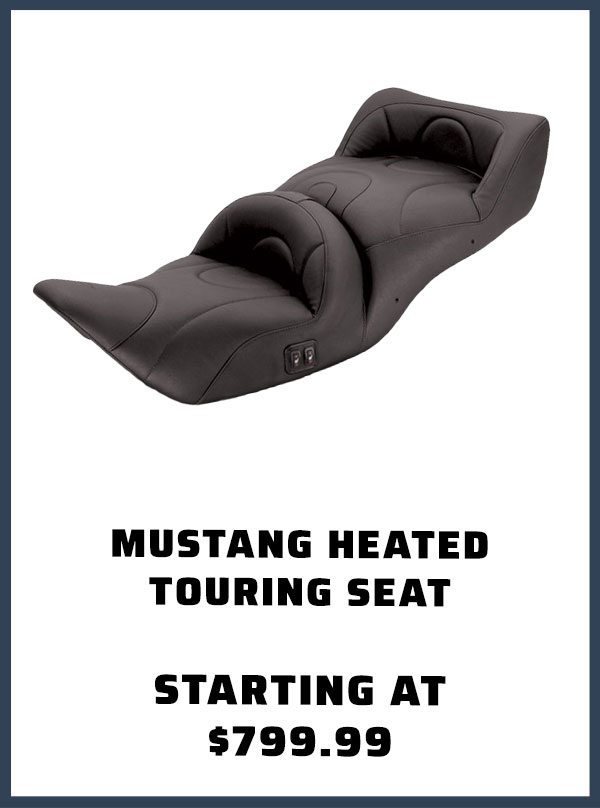 Mustang Heated Touring Seat