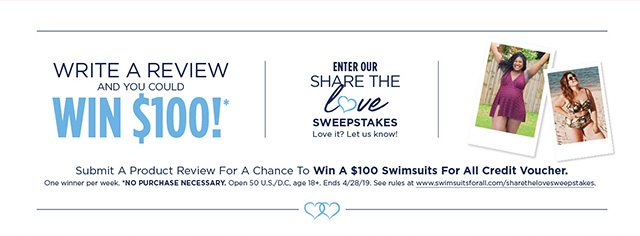 Enter Our Share The Love Sweepstakes