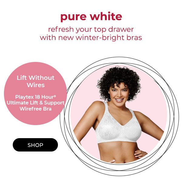 Shop Playtex 18 Hour Ultimate Lift & Support Wirefree Bra