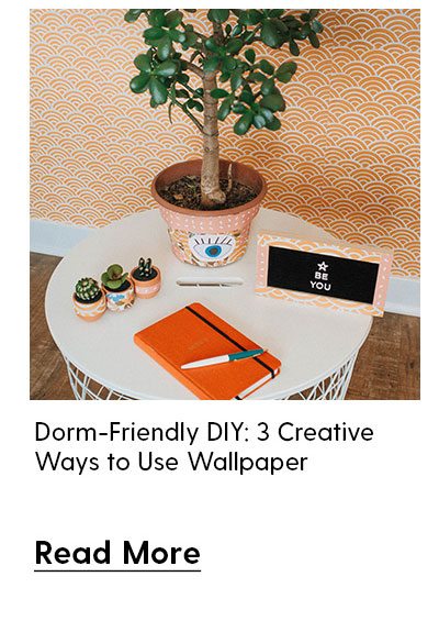 Dorm-Friendly DIY: 3 Creative Ways to Use Wallpaper