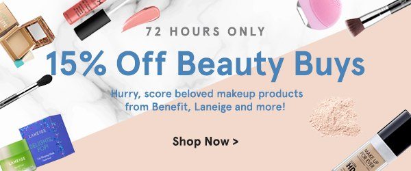 15% Off Beauty Buys