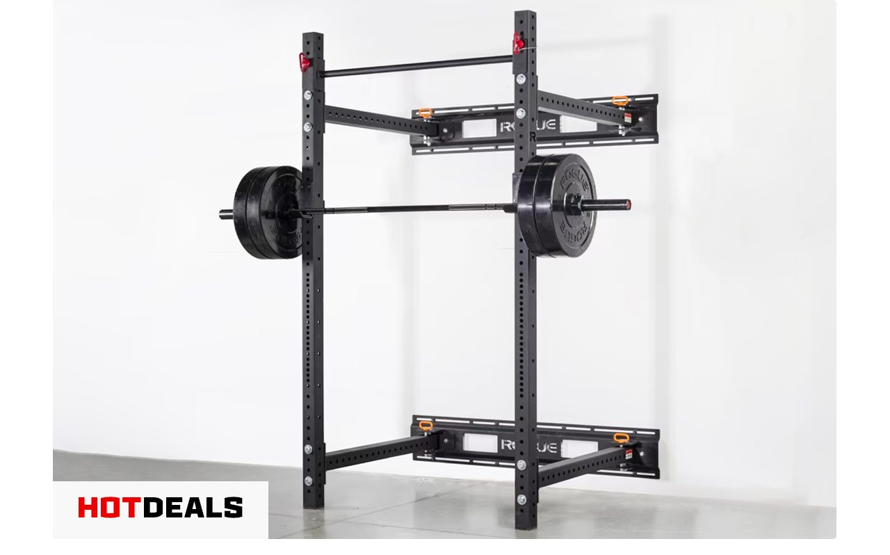 Rogue RML-3W Fold Back Wall Mount Rack