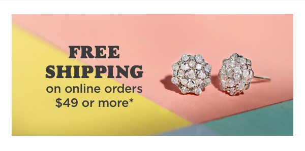 Free shipping on online orders $49+