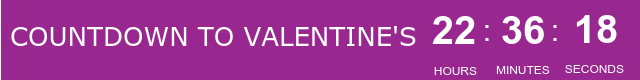 Countdown to Valentine's