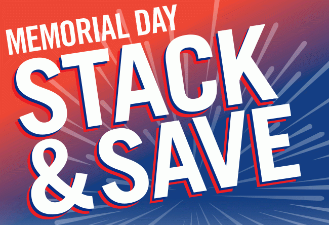 Memorial Day Stack & Save