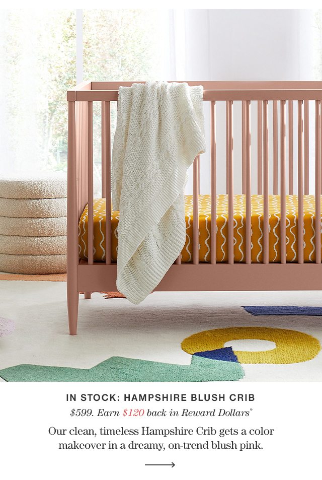Hampshire Blush Crib