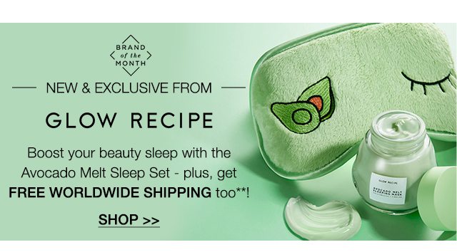 NEW & EXCLUSIVE from Glow Recipe