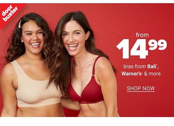 Bras from $14.99 from. Bali, Warners & more - Shop Now