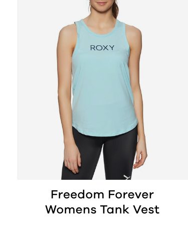 Roxy Freedom Forever Womens Tank Vest