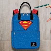Superman Shield and Stars Backpack Apparel by Loungefly