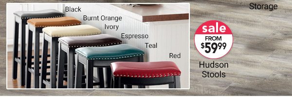 Hudson Stools - Sale from $59.99