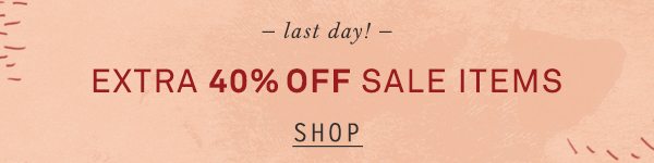 Shop sale.