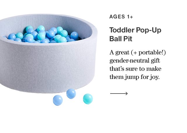 Toddler Pop-Up Ball Pit