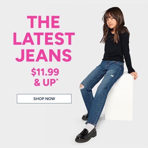 $11.99 & Up Jeans