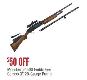 Mossberg® 500 Field/Deer Combo 3