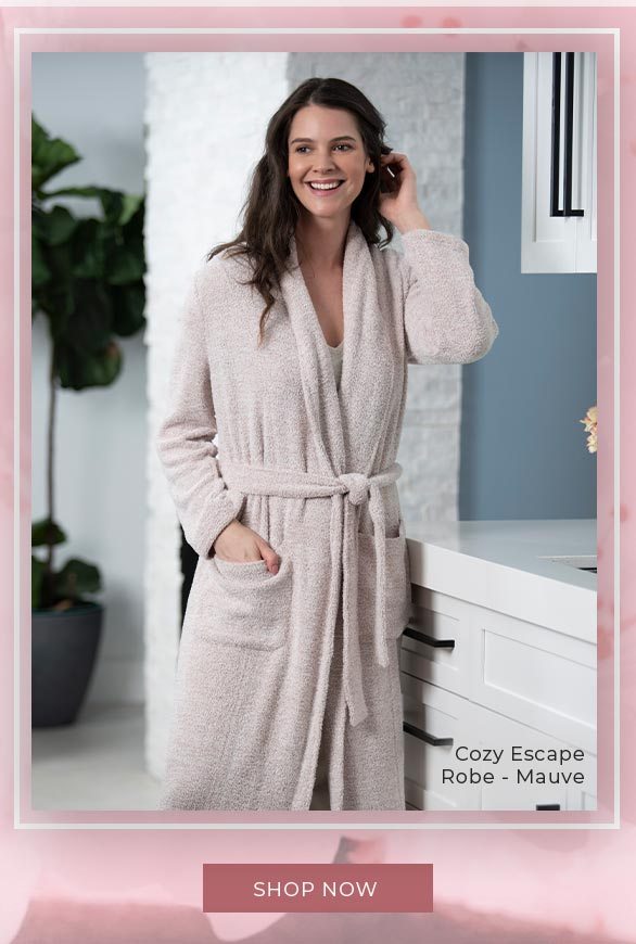 Cozy Escape Robe - Mauve