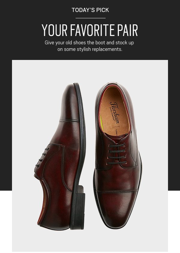 TODAY'S PICKS | 30% OFF Florsheim Shoes - SHOP NOW