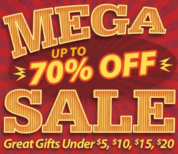 Mega Sale Up to 70% Off