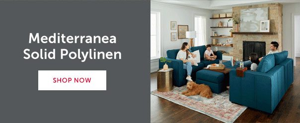 Mediterranea Solid Polylinen | SHOP NOW >>