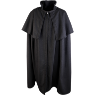 Wool Bron Cloak with Mantle