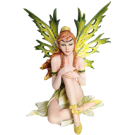 Green Spring Forest Fairy Statue