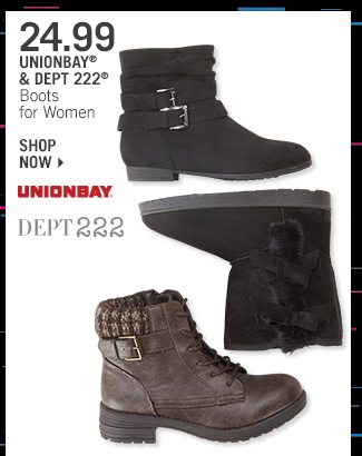 Shop 24.99 Unionbay & Dept 222 Boots for Women