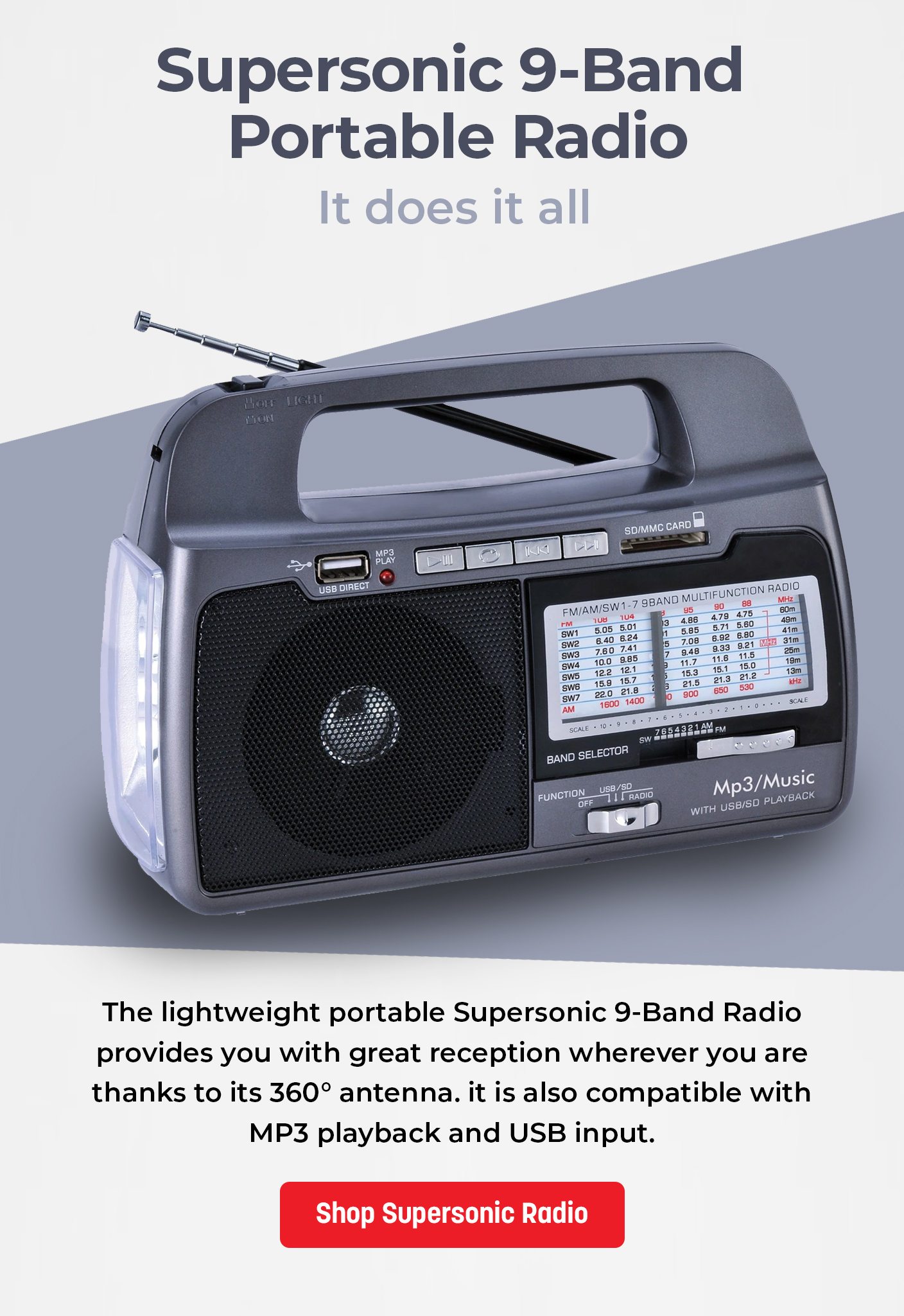 Shop Supersonic Radio