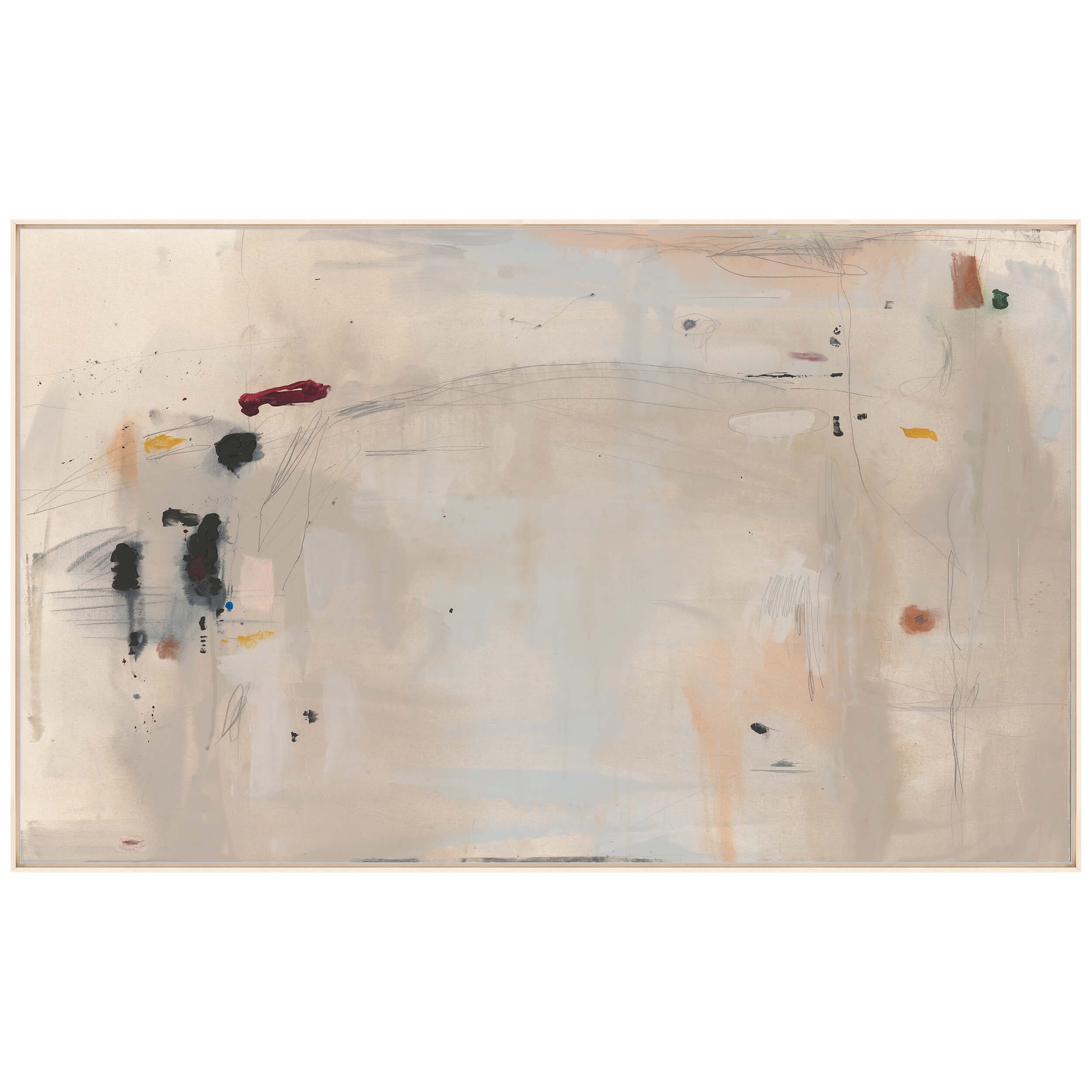 Image of Textured Ruminations I Framed