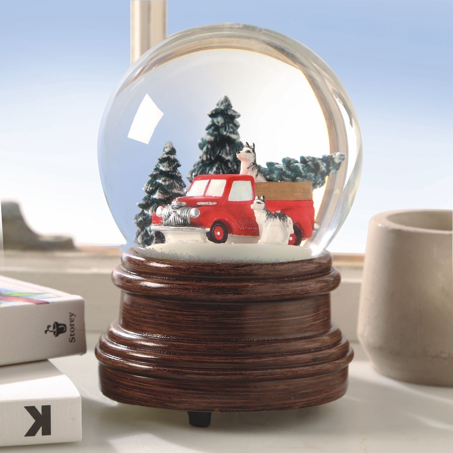 Special Delivery Truck Snow Globe