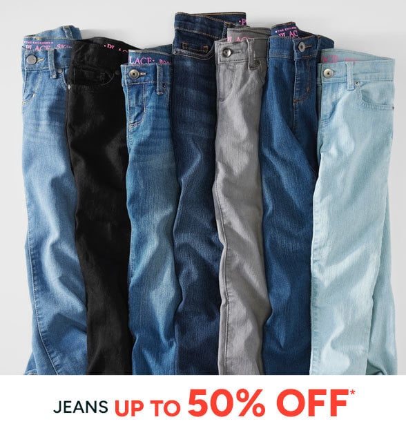 Up to 50% off Jeans