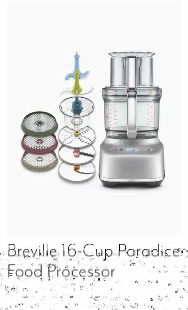 Breville 16-Cup Paradice Food Processor