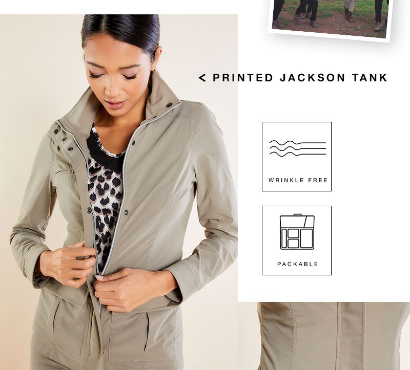 Printed Jackson Tank