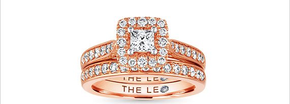 Leo Diamond Bridal Set