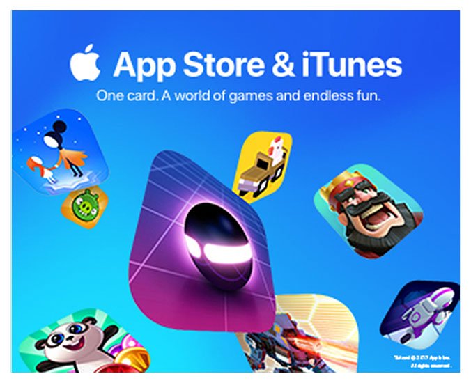 App Store and iTunes Gift Codes