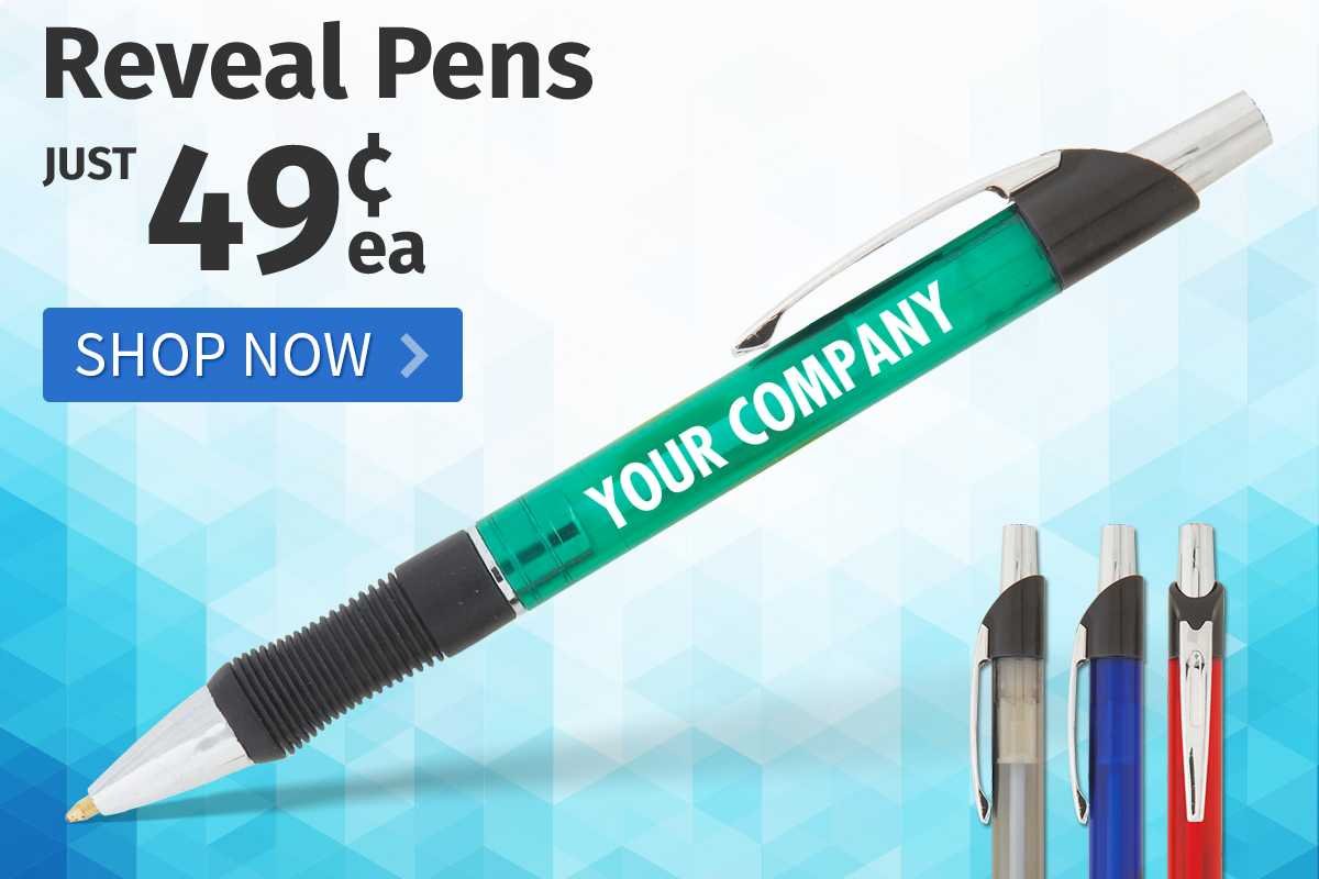 Reveal Pens for only 49¢ each!