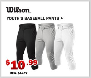 Wilson Youth's Baseball Pants