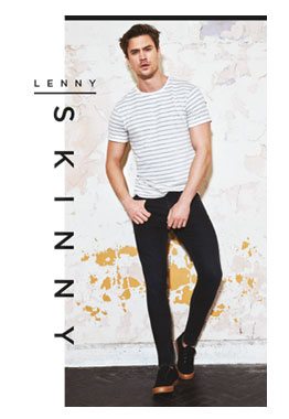 Mens skinny denim jeans