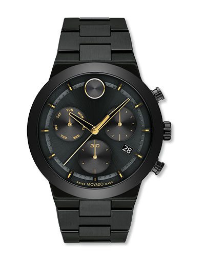 Black Bold Fusion Chronograph