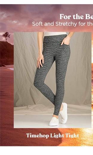 For the Beach Yogis: Women's Timehop Light Tight