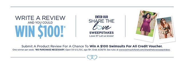 Enter Our Share The Love Sweepstakes