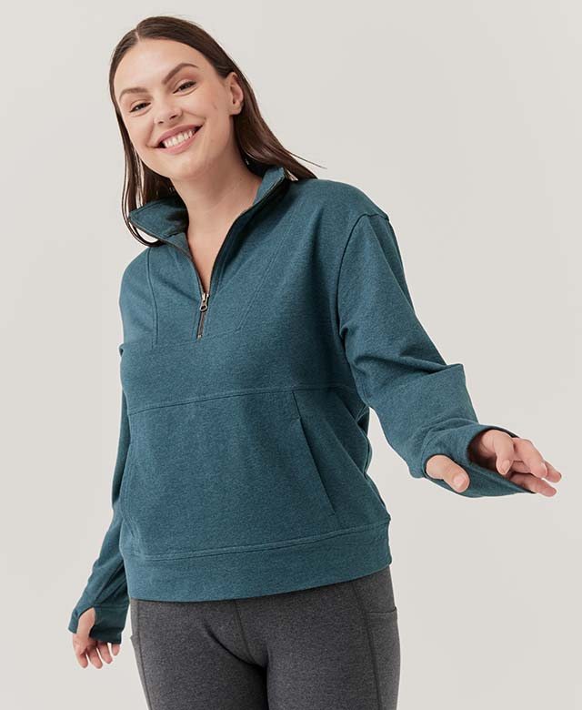 The Studio Quarter Zip